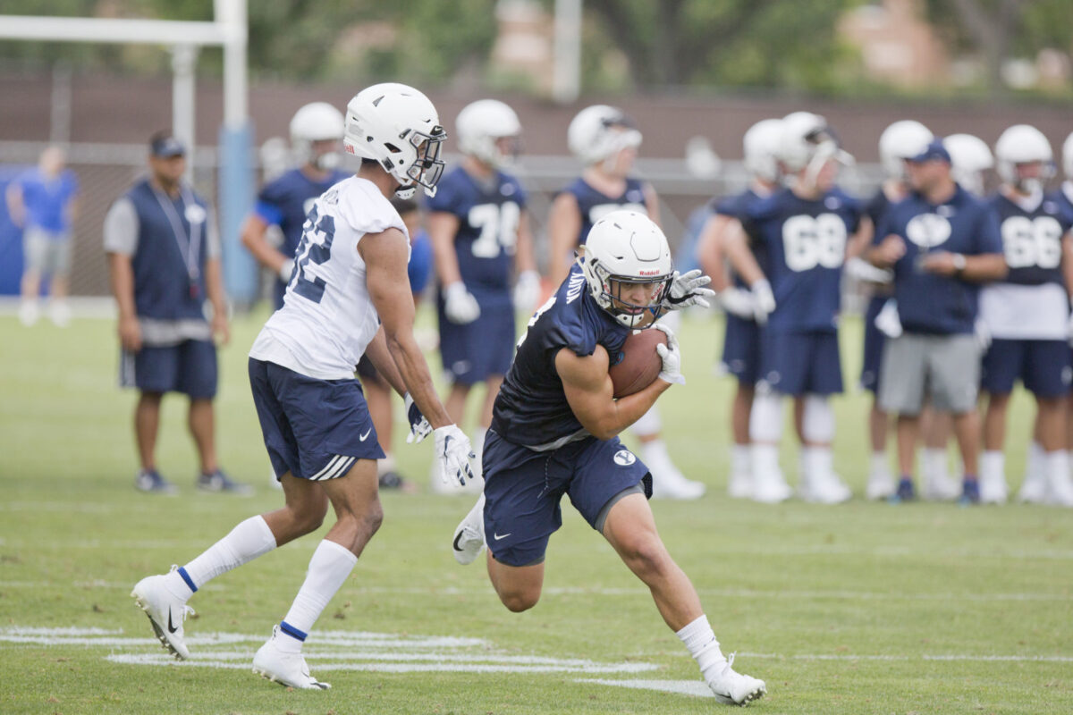 BYU football running back unit keeps growing, increasing competition ...